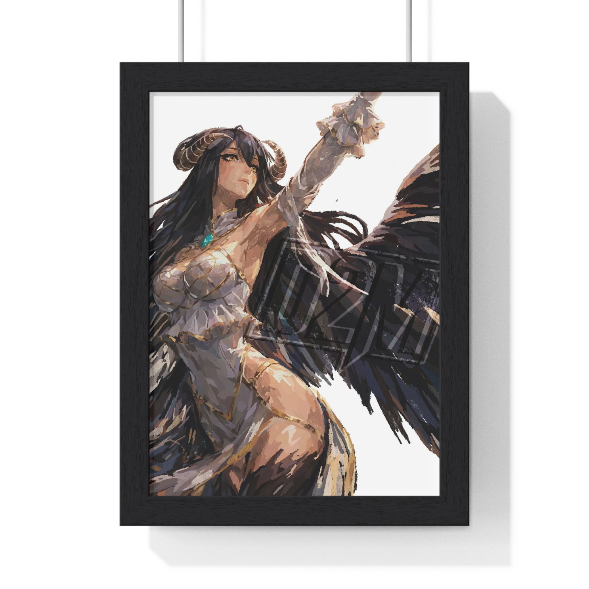 Albedo Vertical Framed Poster (8 x 11) (Art By: Death2Myself