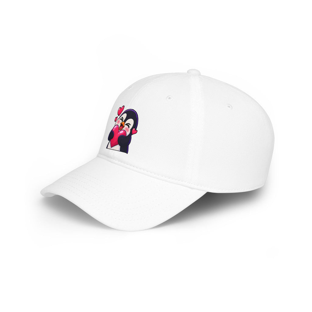 Penguin Heart | Baseball Cap | Shio9000 Mascot | Art By: Death2Myself