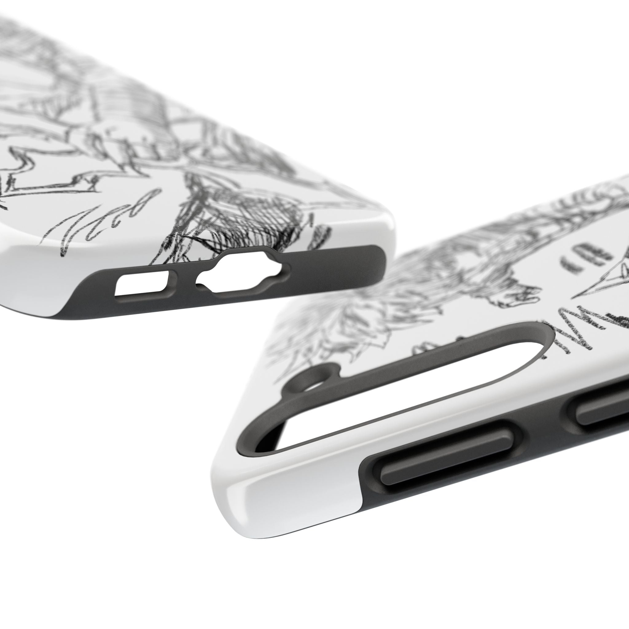 Night Lord Sketch | Tough Phone Cases | Art By: Death2Myself