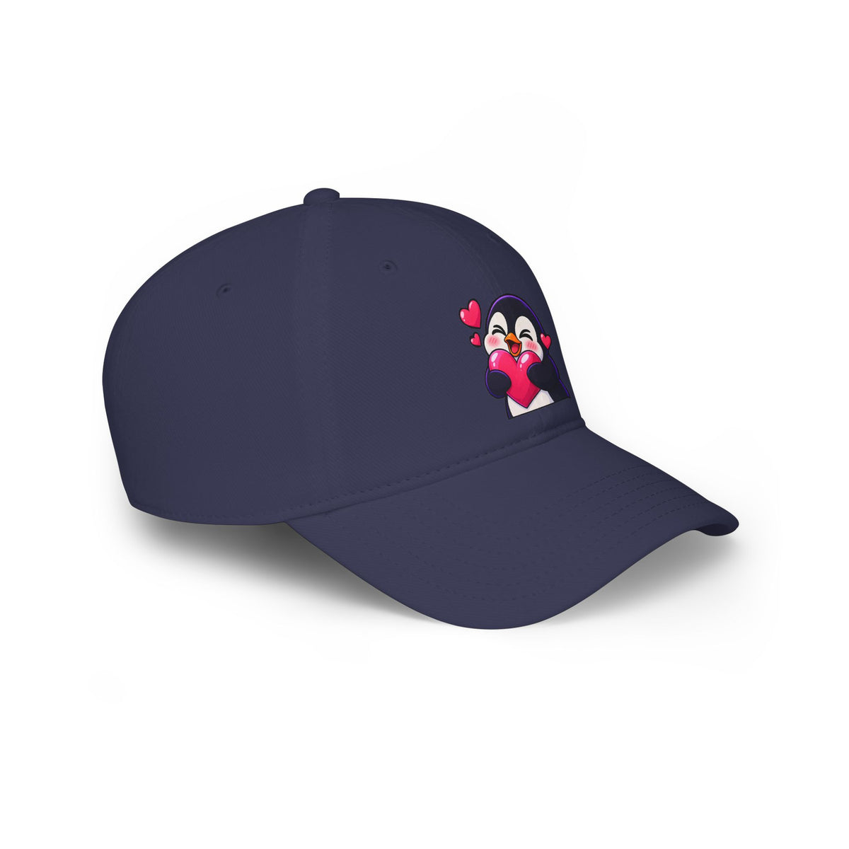 Penguin Heart | Baseball Cap | Shio9000 Mascot | Art By: Death2Myself