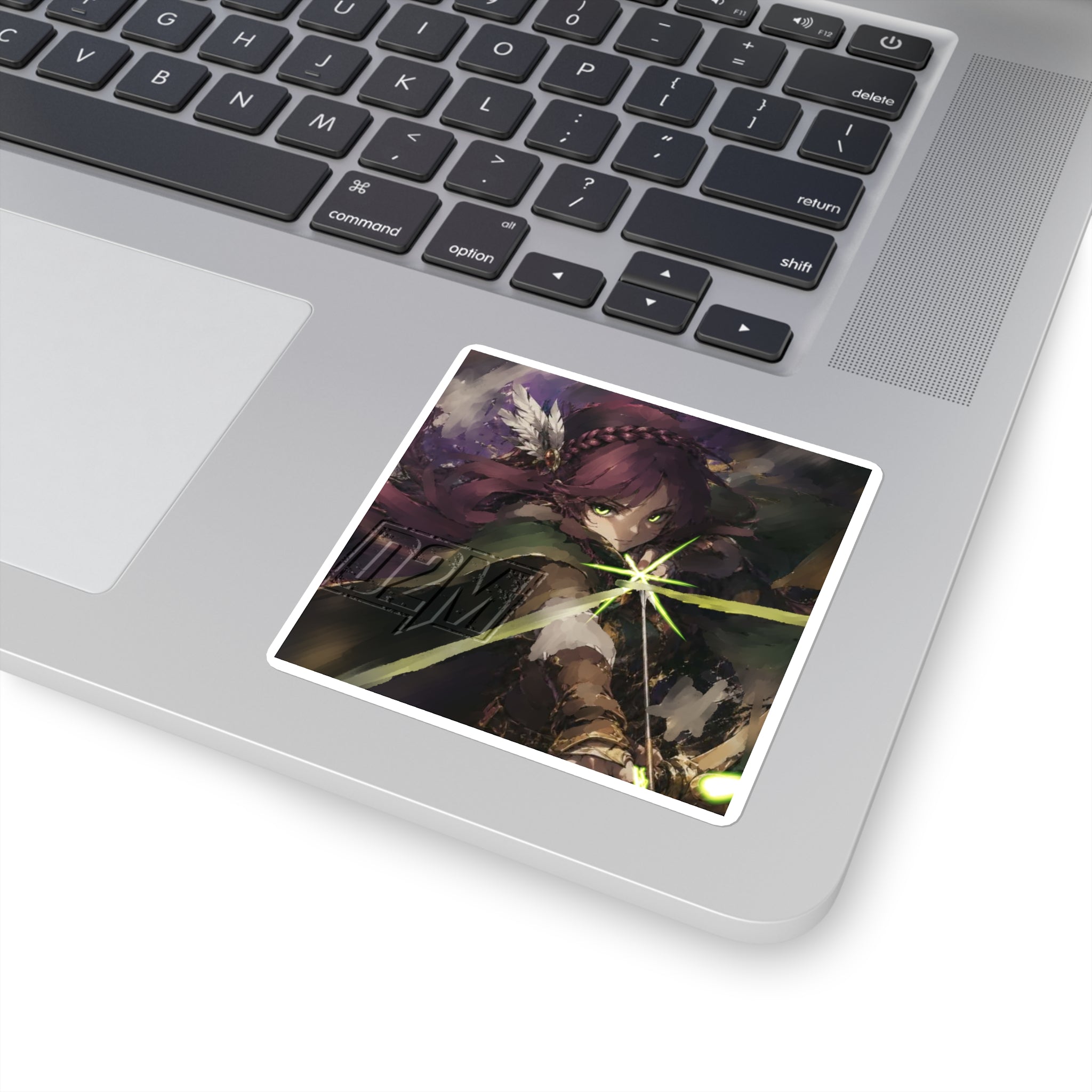 BowMaster | Square Stickers | Multiple Sizes | Art By: Death2Myself