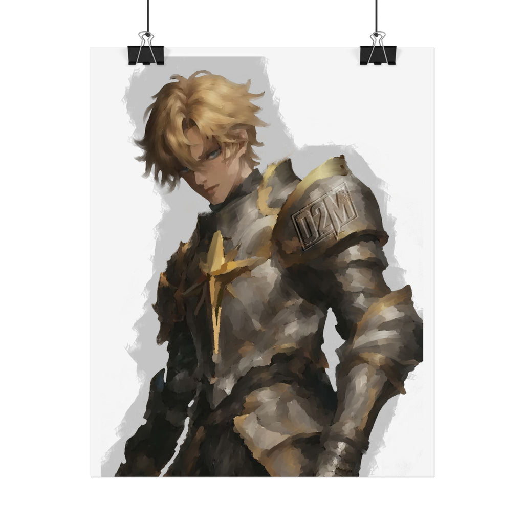 Paladin Rolled Posters (8 x 10 Vertical) (Art By: Death2Myself)