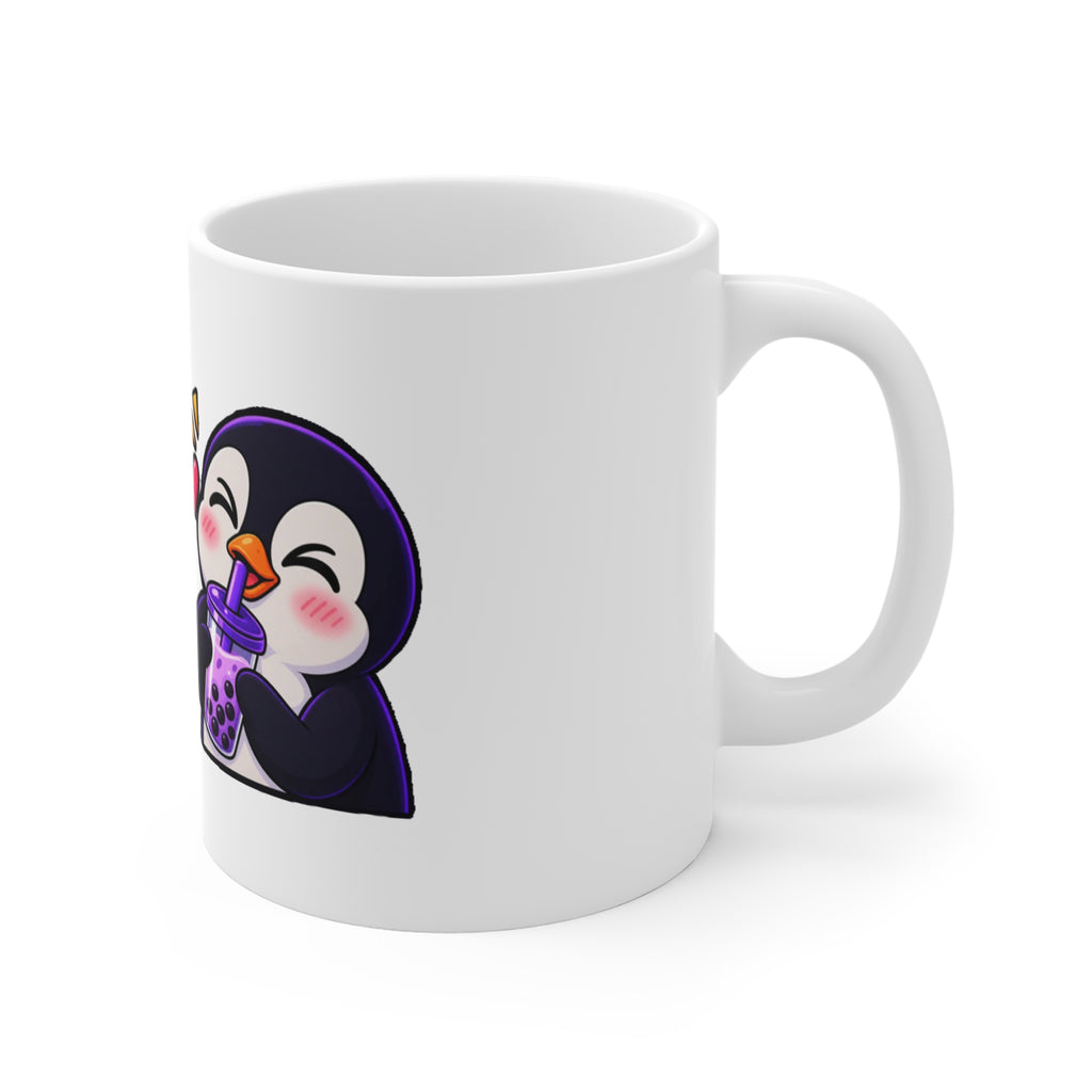 Penguin Boba Mug