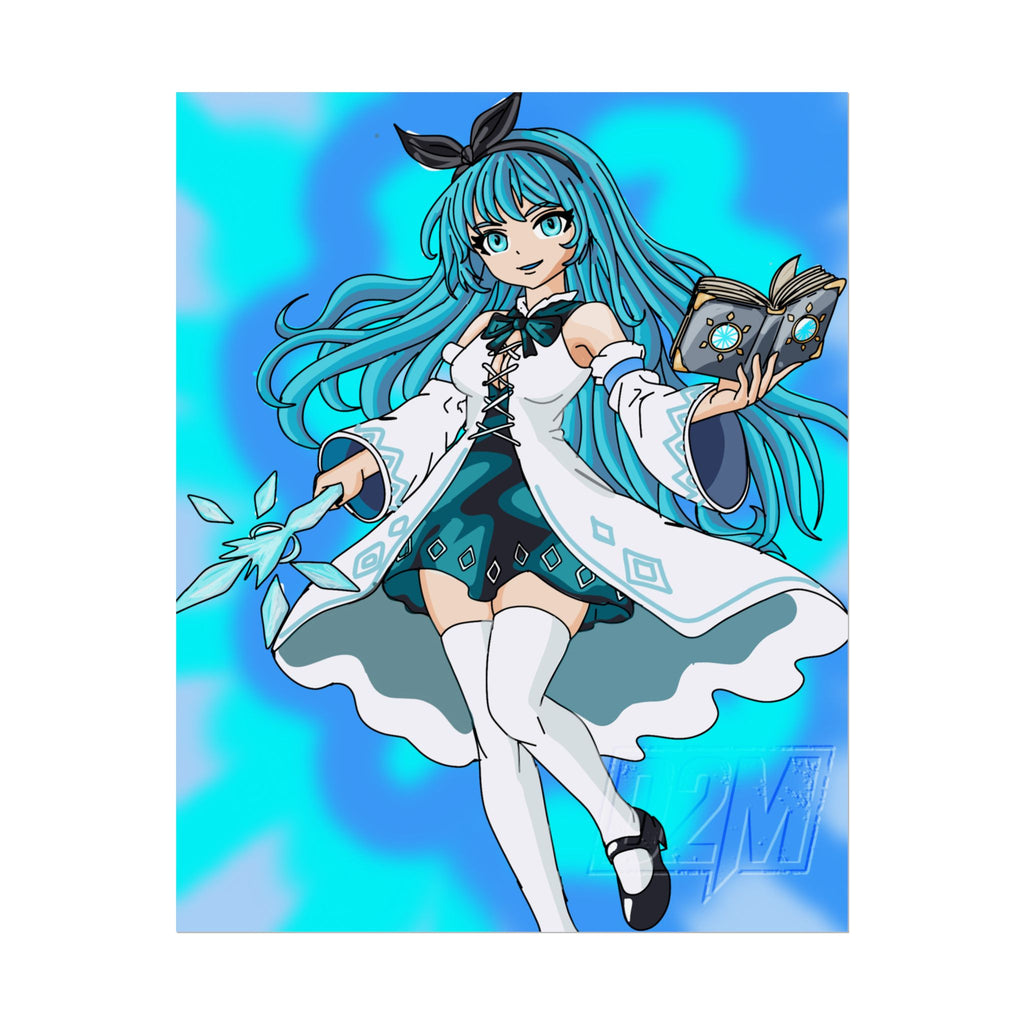 Ice Lightning Mage | Rolled Posters | Multiple Sizes | Art By: Death2Myself