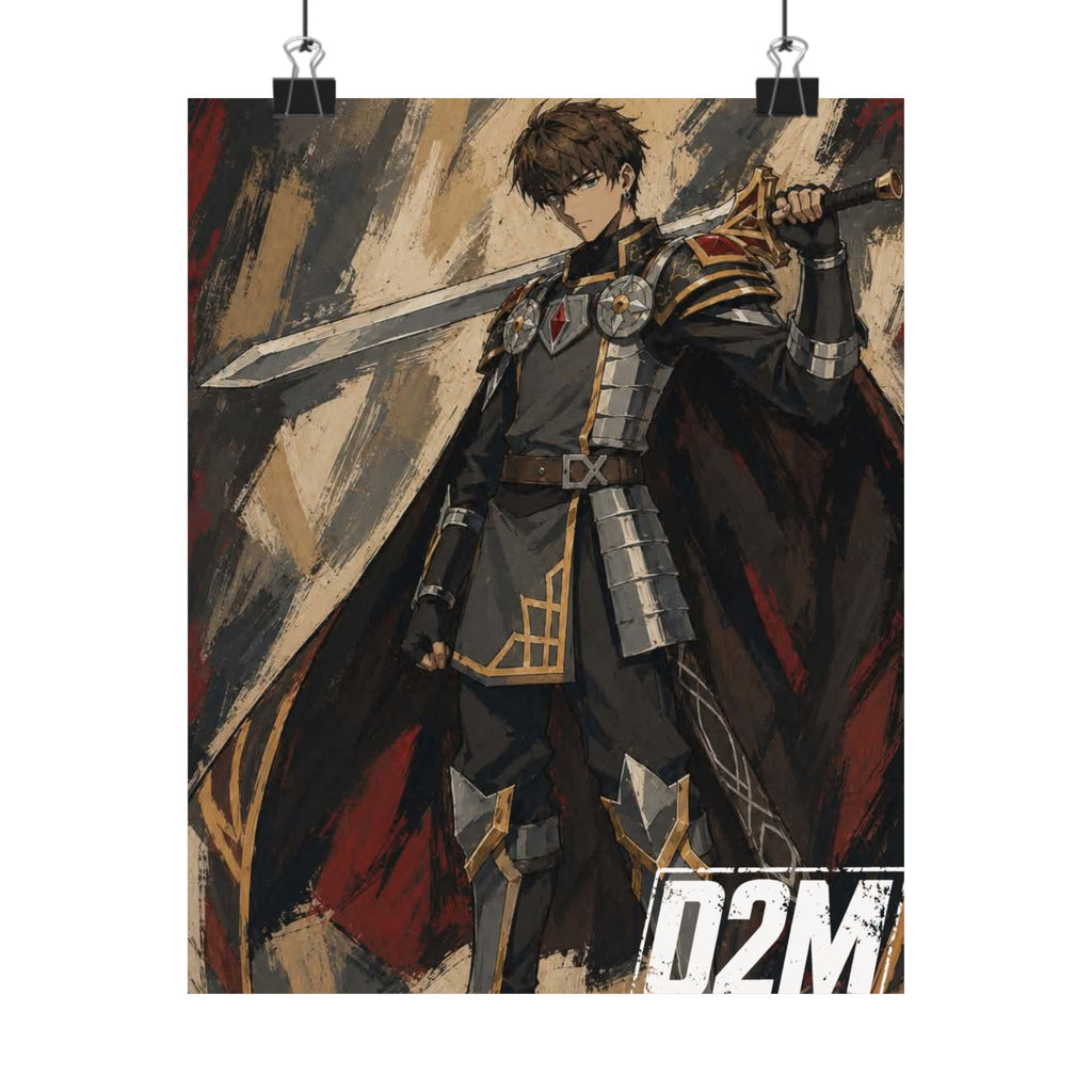 Hero | Matte Vertical Posters | Multiple Sizes | Art By: Death2Myself