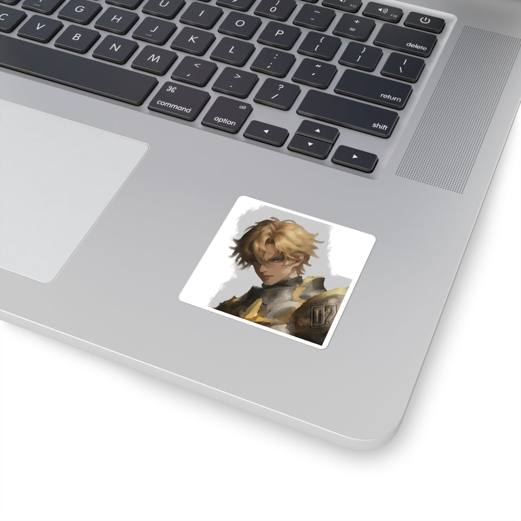 Paladin Square Sticker (Art By: Death2Myself)