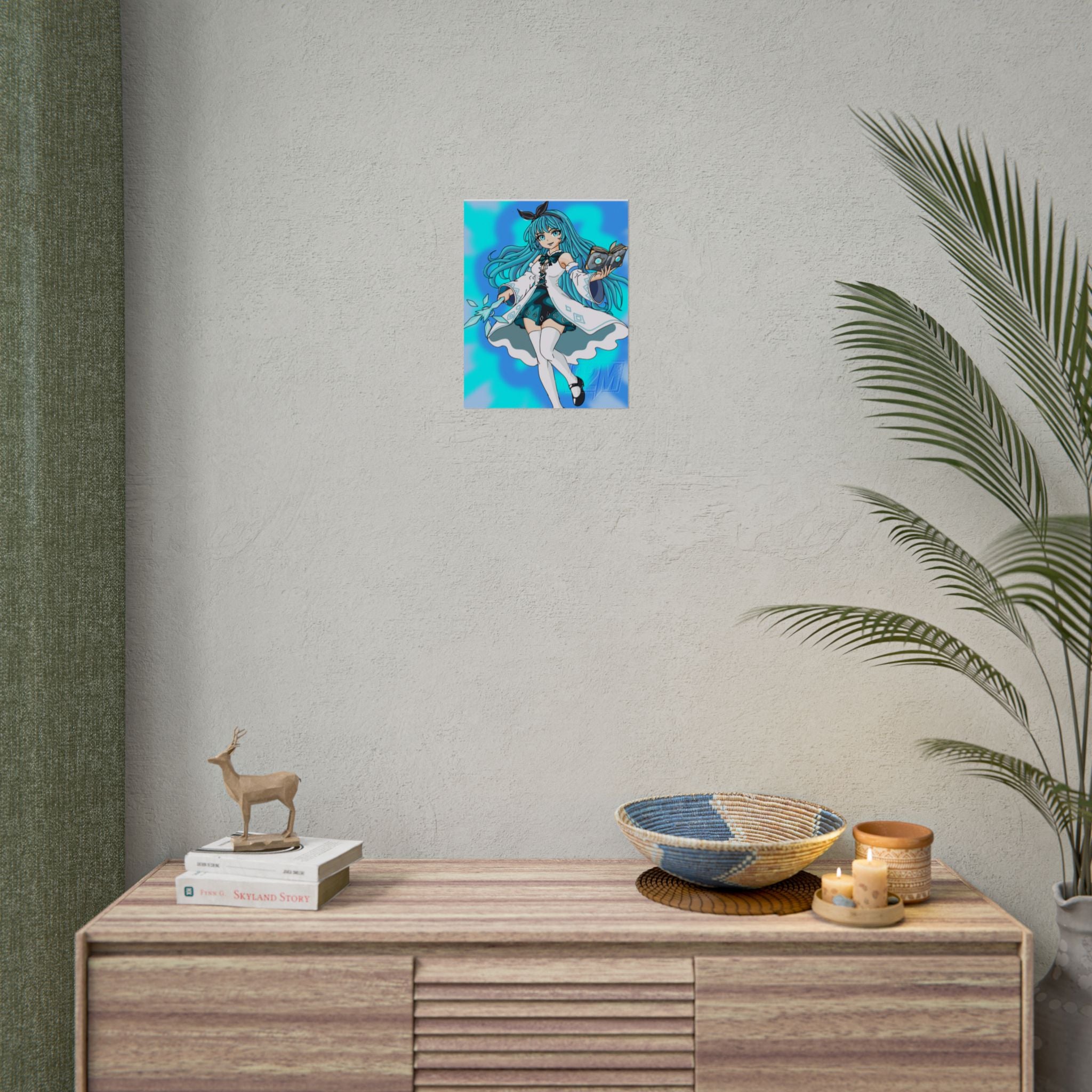 Ice Lightning Mage | Rolled Posters | Multiple Sizes | Art By: Death2Myself