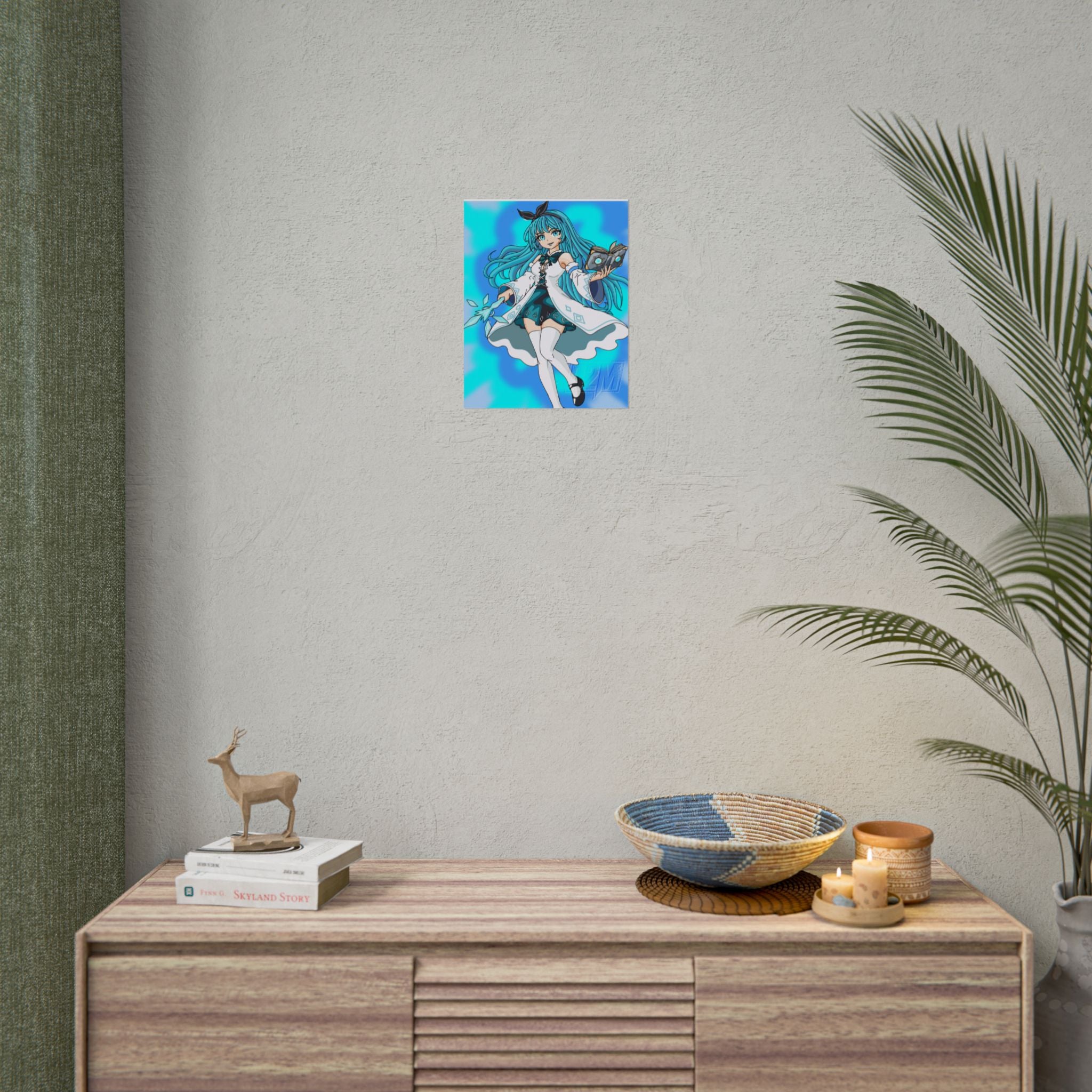 Ice Lightning Mage | Rolled Posters | Multiple Sizes | Art By: Death2Myself