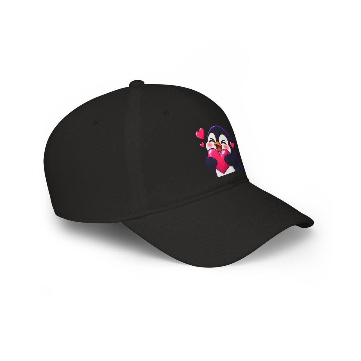Penguin Heart | Baseball Cap | Shio9000 Mascot | Art By: Death2Myself