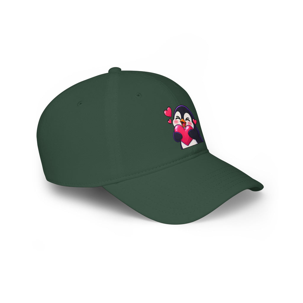 Penguin Heart | Baseball Cap | Shio9000 Mascot | Art By: Death2Myself