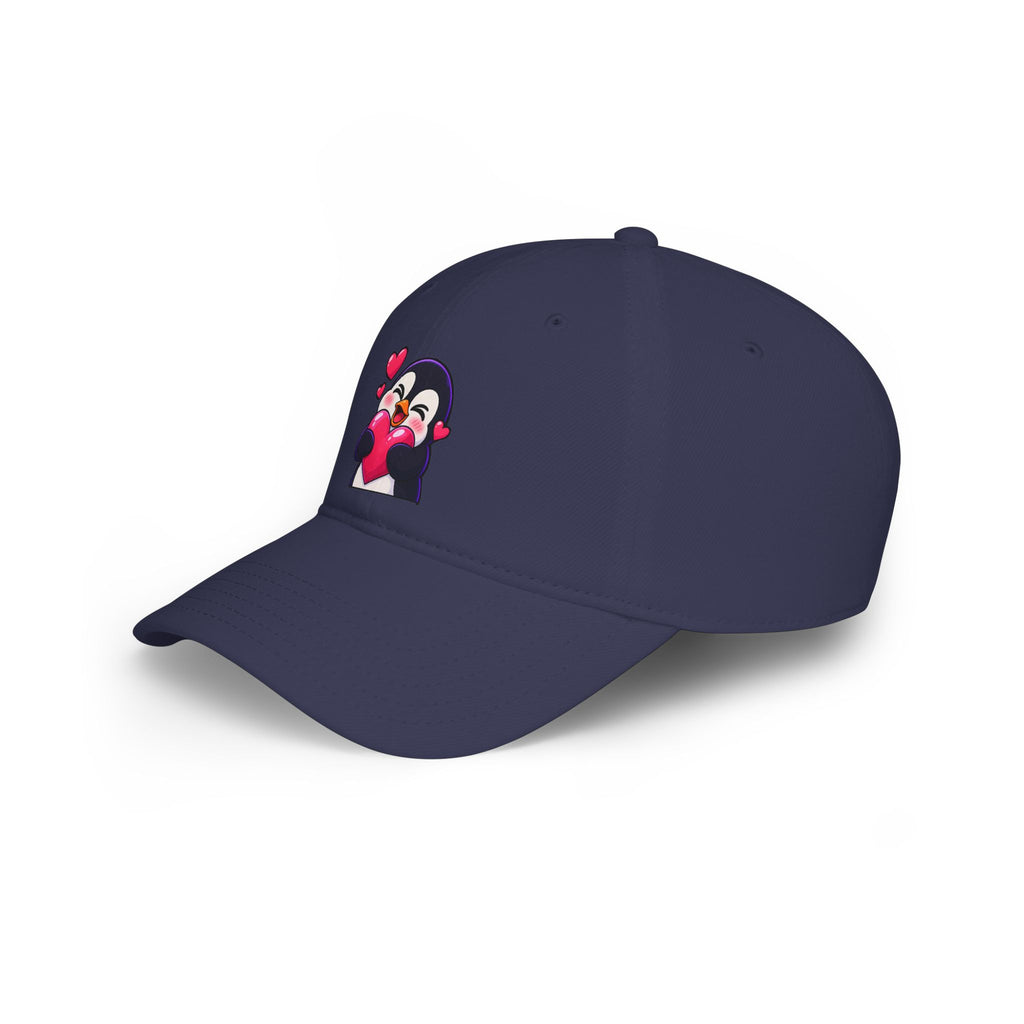 Penguin Heart | Baseball Cap | Shio9000 Mascot | Art By: Death2Myself