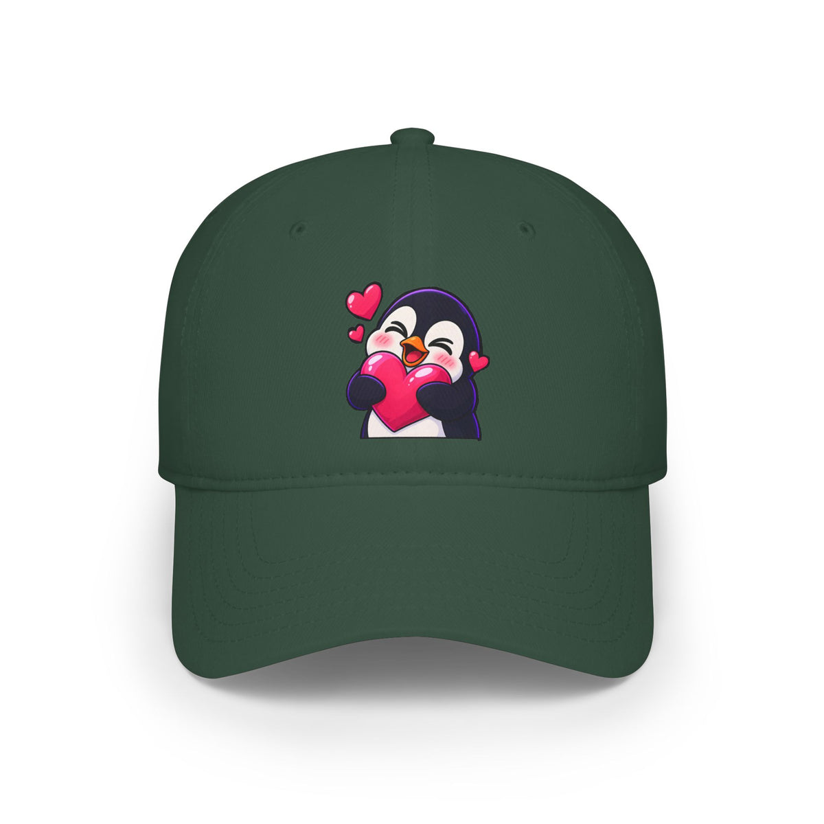 Penguin Heart | Baseball Cap | Shio9000 Mascot | Art By: Death2Myself