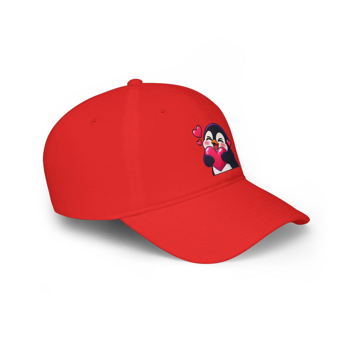 Penguin Heart | Baseball Cap | Shio9000 Mascot | Art By: Death2Myself