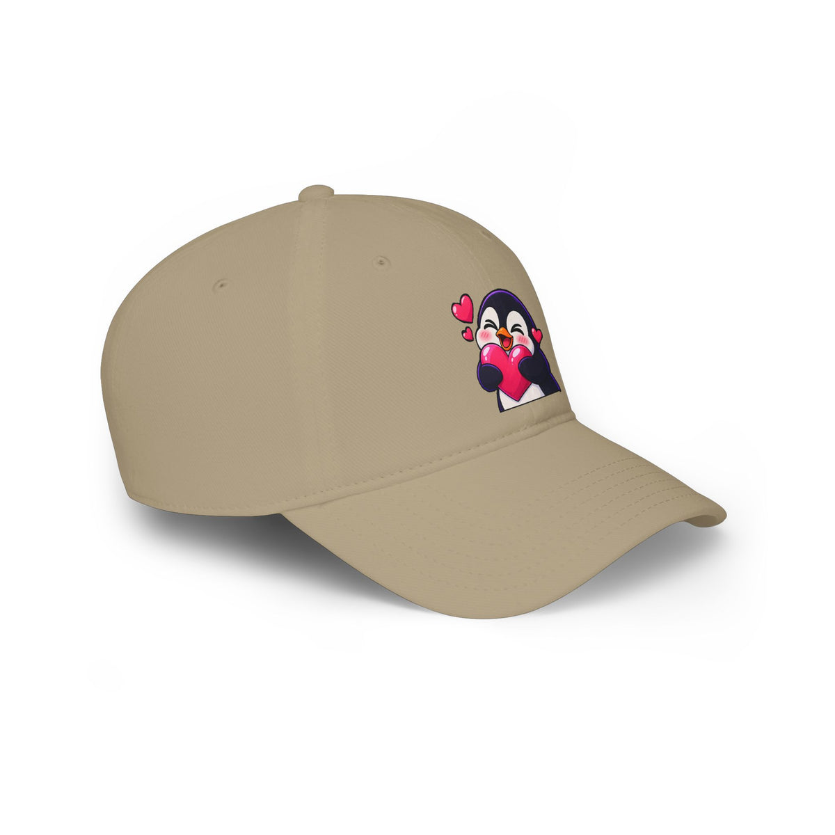 Penguin Heart | Baseball Cap | Shio9000 Mascot | Art By: Death2Myself