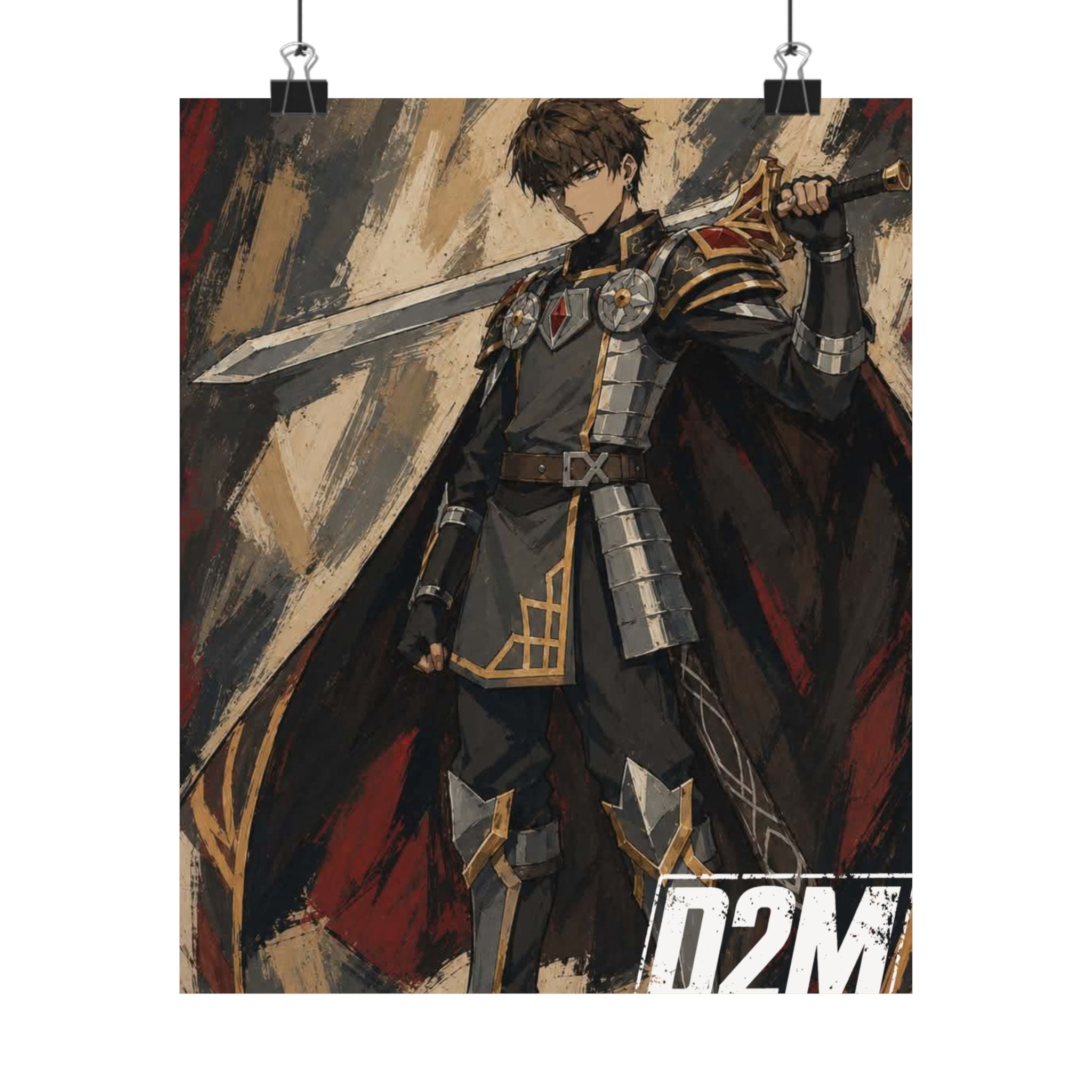 Hero | Matte Vertical Posters | Multiple Sizes | Art By: Death2Myself