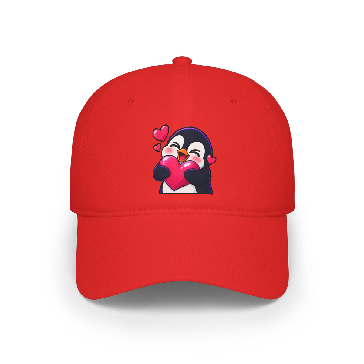 Penguin Heart | Baseball Cap | Shio9000 Mascot | Art By: Death2Myself