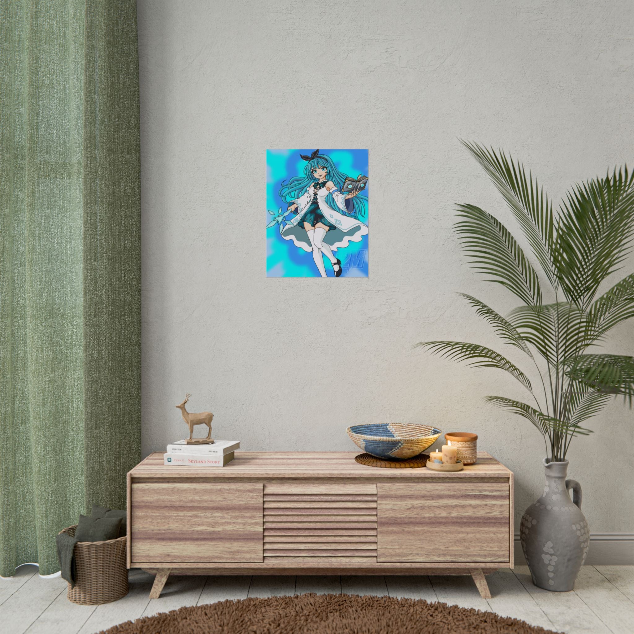 Ice Lightning Mage | Rolled Posters | Multiple Sizes | Art By: Death2Myself
