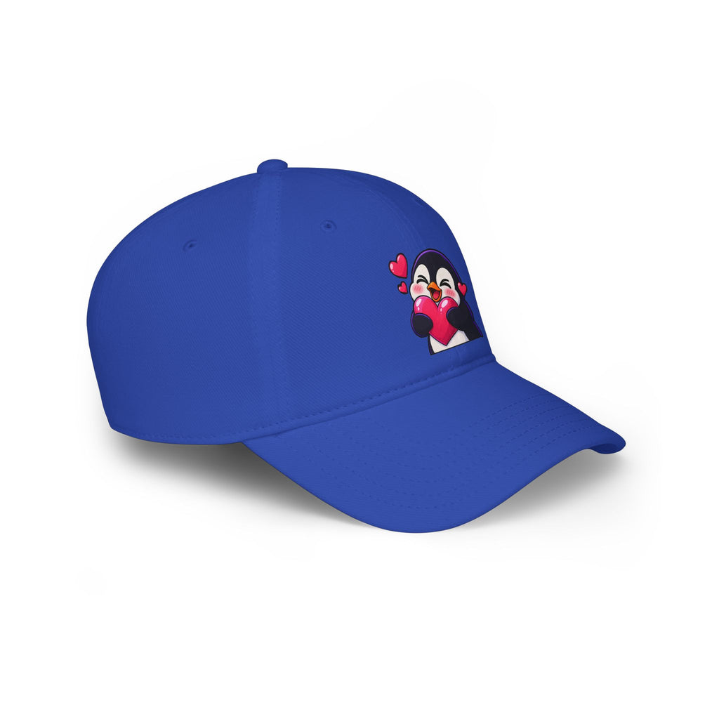 Penguin Heart | Baseball Cap | Shio9000 Mascot | Art By: Death2Myself