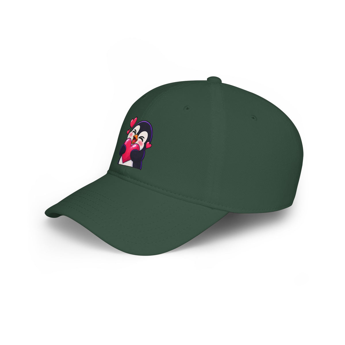 Penguin Heart | Baseball Cap | Shio9000 Mascot | Art By: Death2Myself