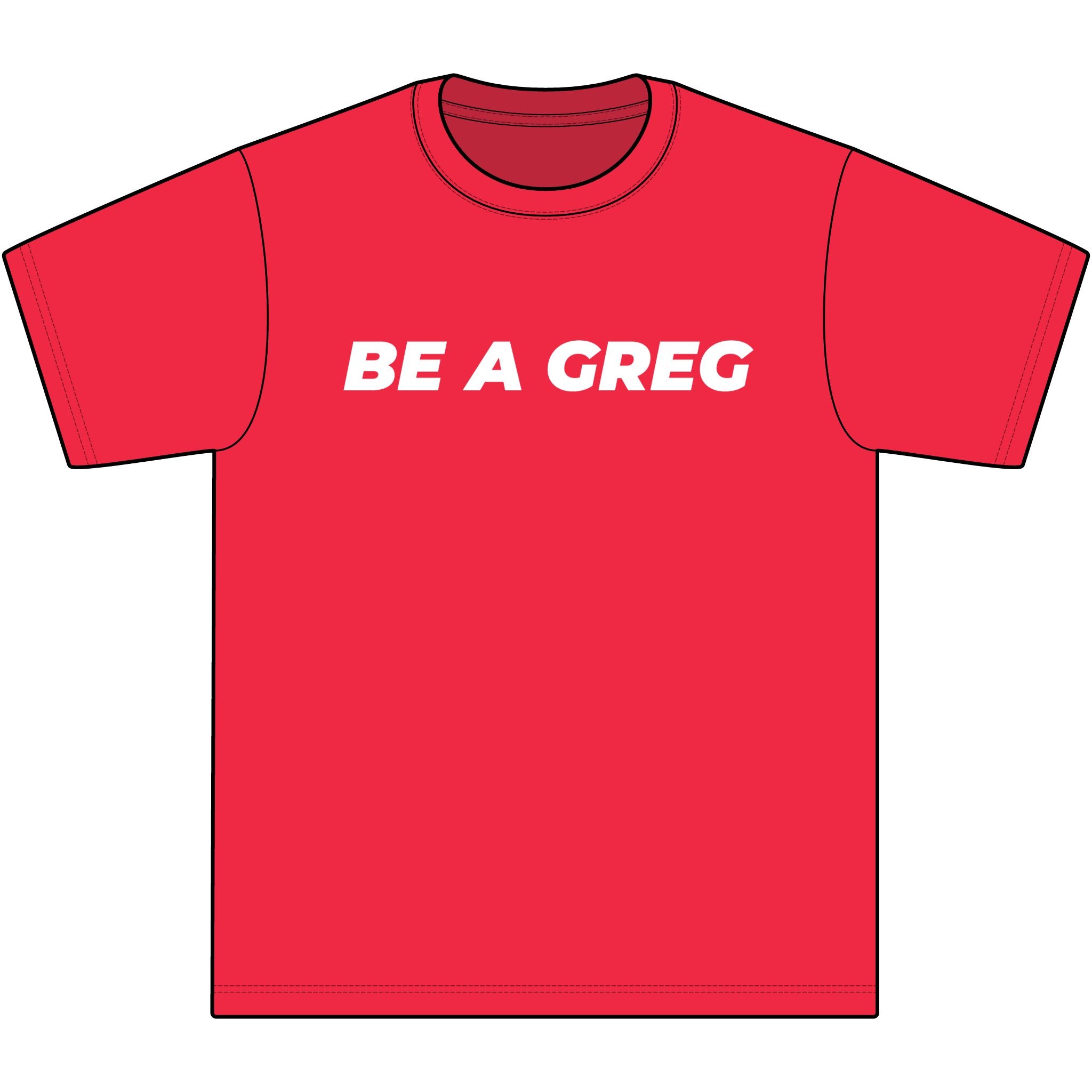 Be A Greg Unisex Max Heavyweight Short Sleeve