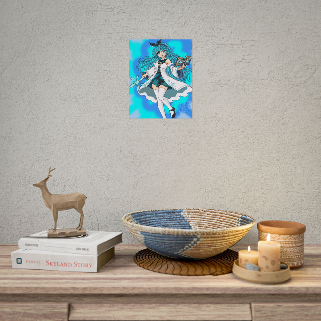 Ice Lightning Mage | Rolled Posters | Multiple Sizes | Art By: Death2Myself