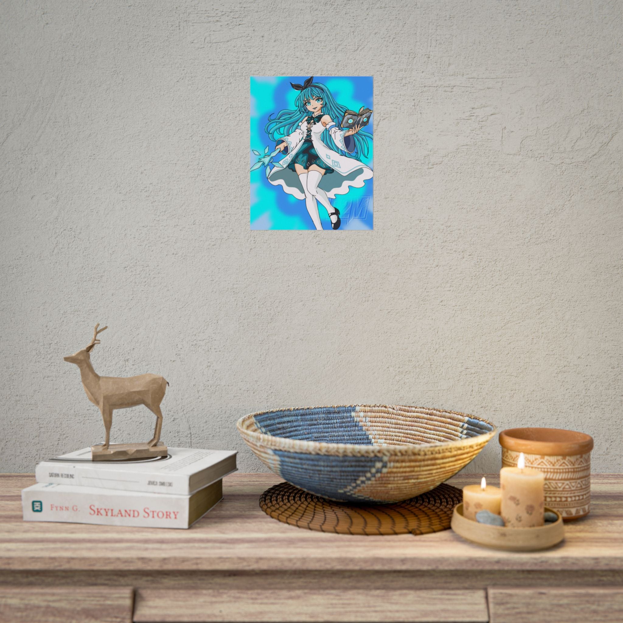 Ice Lightning Mage | Rolled Posters | Multiple Sizes | Art By: Death2Myself