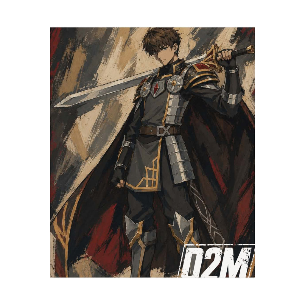 Hero | Matte Vertical Posters | Multiple Sizes | Art By: Death2Myself