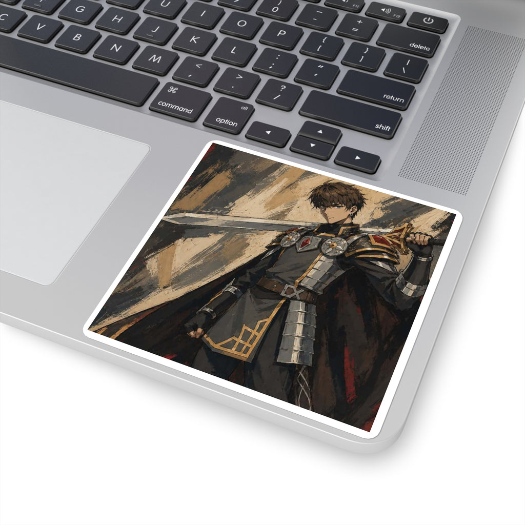 Hero | Square Stickers | Multiple Sizes | Art By: Death2Myself