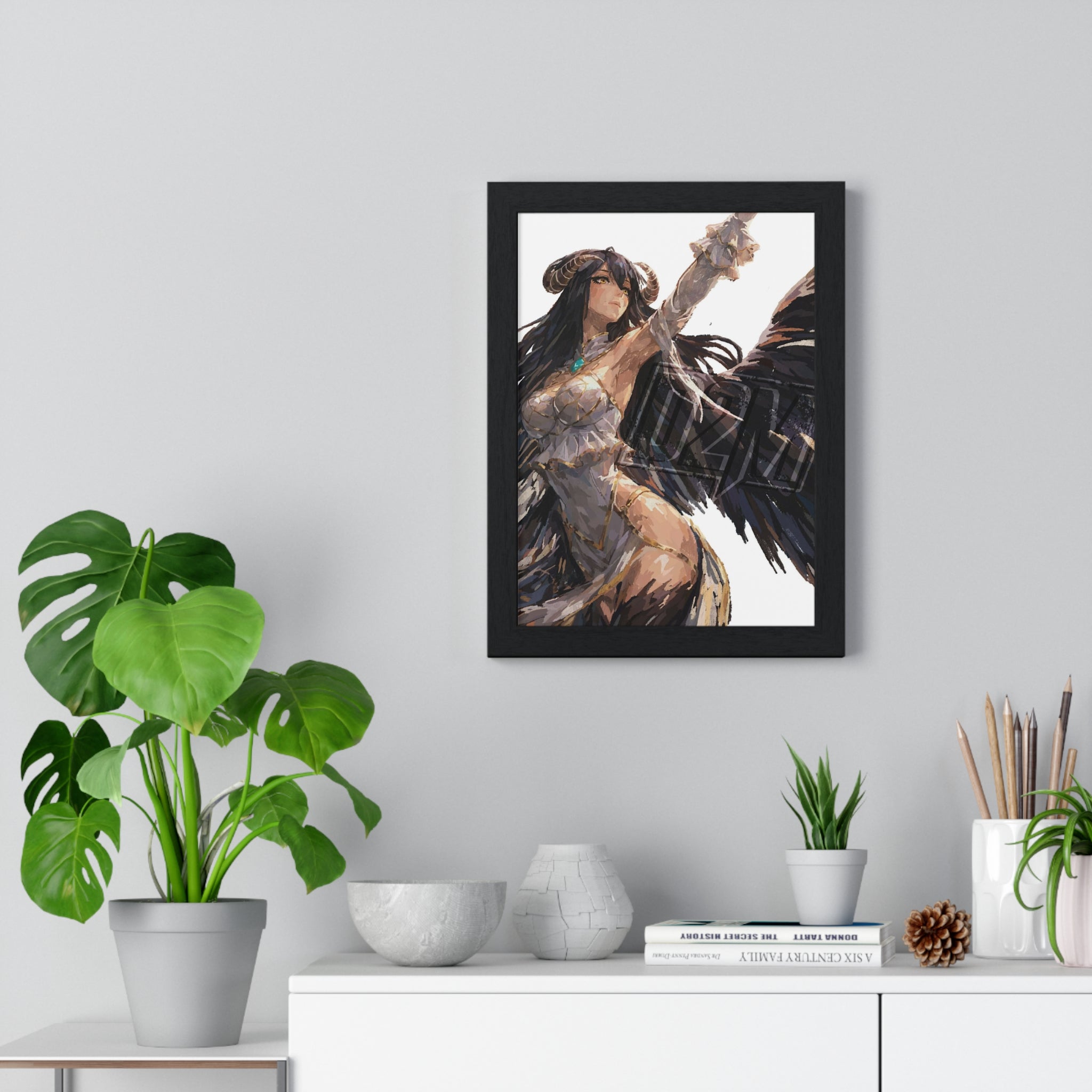 Albedo Vertical Framed Poster (8 x 11) (Art By: Death2Myself)