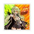 Mage (Fire/Poison) Square Stickers (Multiple Sizes) (Art By: Death2Myself)