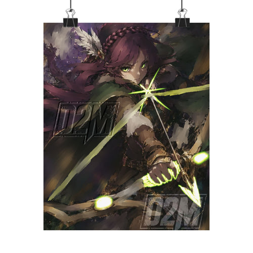 BowMaster | Matte Vertical Posters | Multiple Size | Art By: Death2Myself