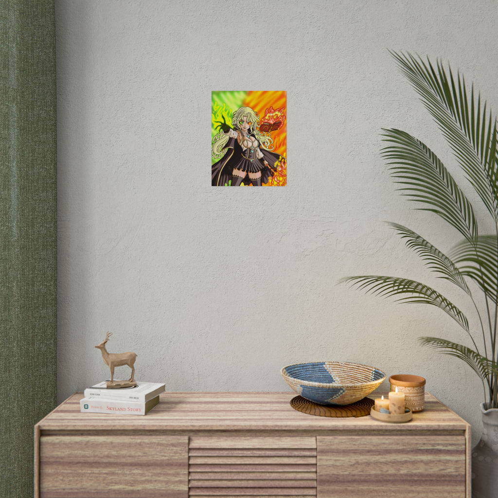 Mage (Fire/Poison) Rolled Posters (Multiple Sizes) (Art By: Death2Myself)