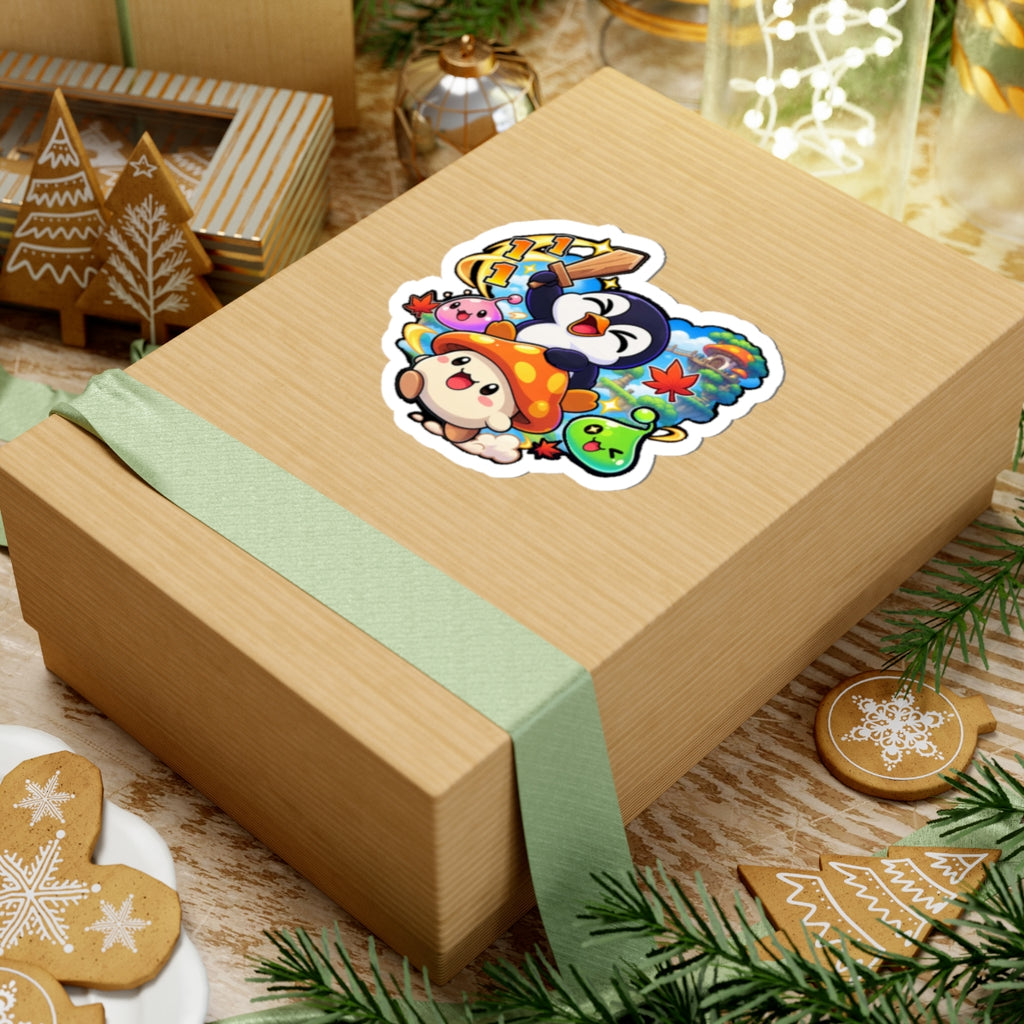Penguin Adventure | Sticker | Shio9000 | Art By: Death2Myself