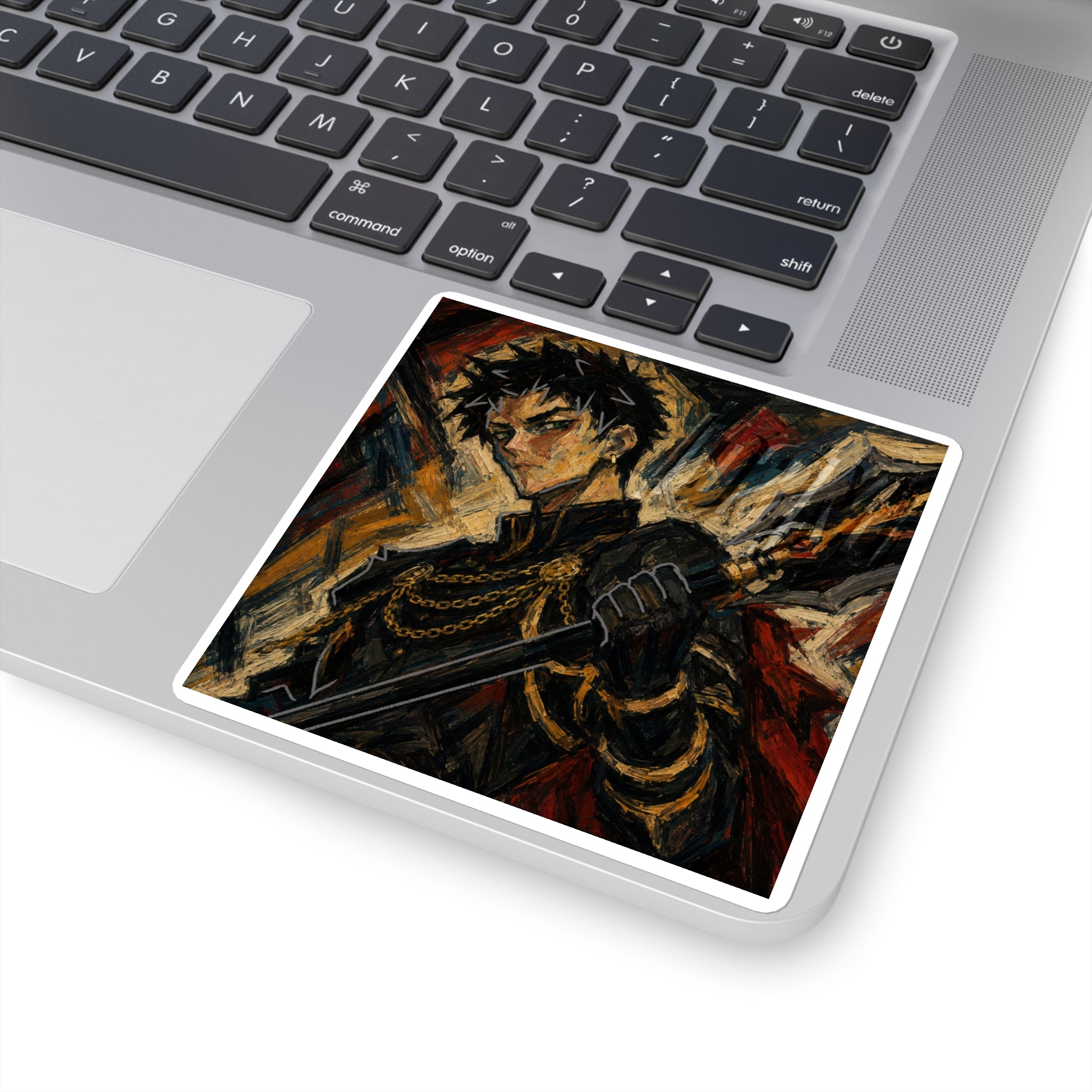 Dark Knight | Square Stickers | Multiple Sizes | Art By: Death2Myself