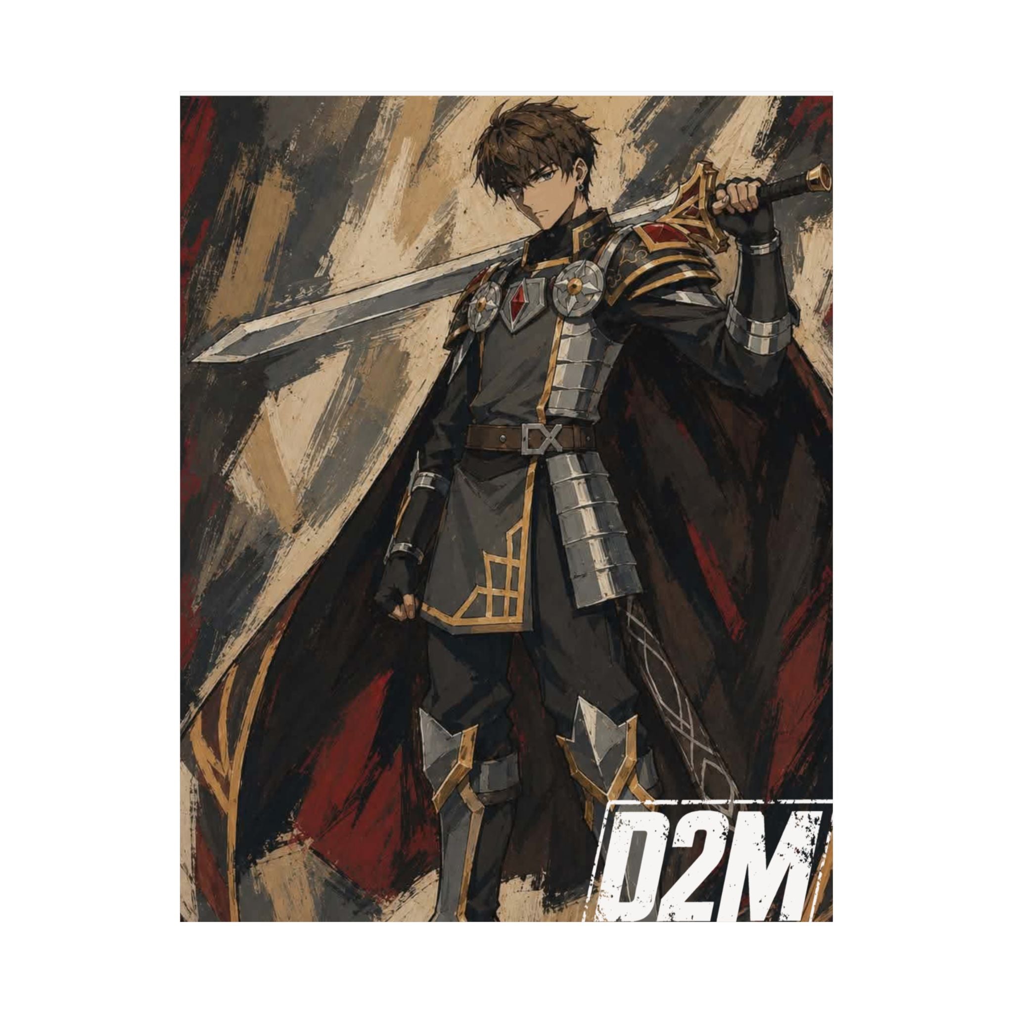Hero | Matte Vertical Posters | Multiple Sizes | Art By: Death2Myself